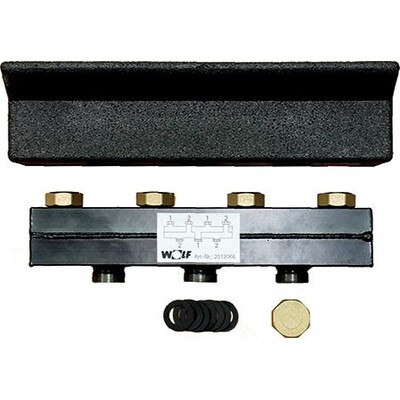 Collecteur pour 2 circuits chauffage Collecteur pour 2 circuits chauffage