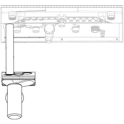 Système évacuation pour soupape 3 bars Raccordement - Système évacuation pour soupape 3 bars