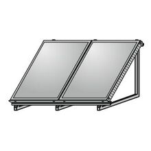 Terrasse | toit plat - Chassis support en aluminium