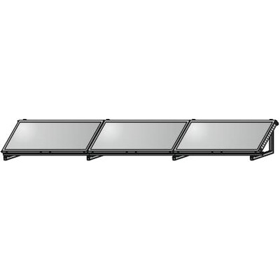 Chassis support en aluminium Terrasse | toit plat - Chassis support en aluminium