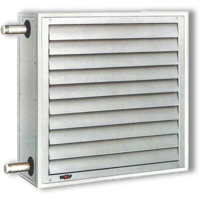 Aérotherme LH 25 type 1 acier galvanisé 230V LH monophasé batterie acier-galvanisé - Aérotherme LH 25 type 1 acier galvanisé 230V