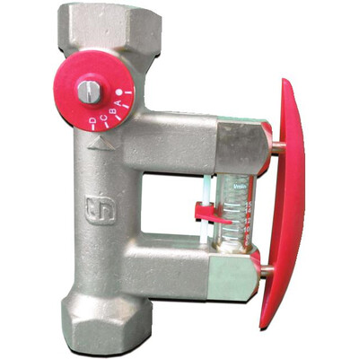 Vanne d'équilibrage DN20 8-30 l/min Raccordement et fixation - Vanne d'équilibrage DN20 8-30 l/min